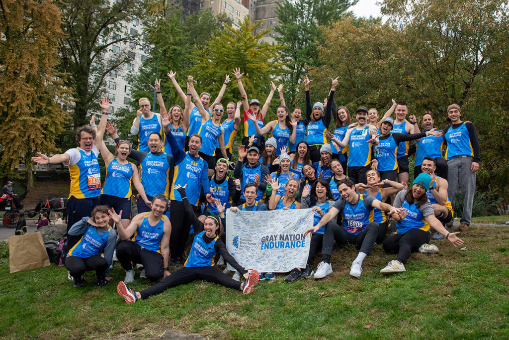2023 TCS NYC Marathon Gray Nation Endurance Team Photo